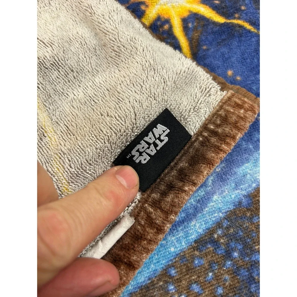 Star Wars Beach Towel A New Hope Poster Art Darth Vader Luke Leia 27x50 Cotton